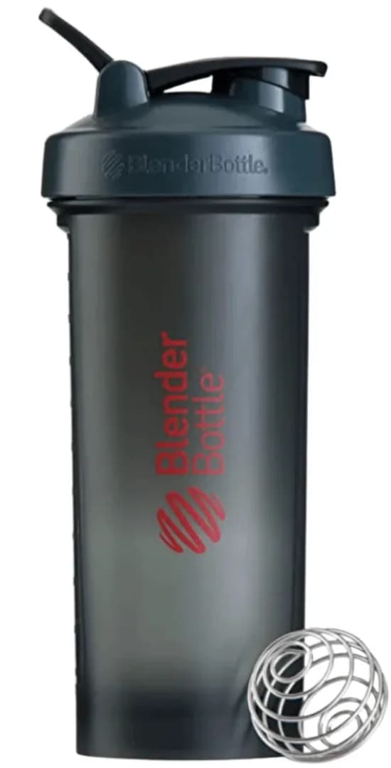 BlenderBottle Pro45 შეიკერი, ნაცრისფერი და წითელი, 1.3 ლ, BlenderBottle