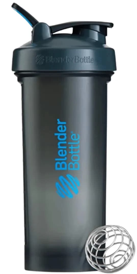 BlenderBottle Pro45 შეიკერი, ნაცრისფერი და ლურჯი, 1.3 ლ, BlenderBottle