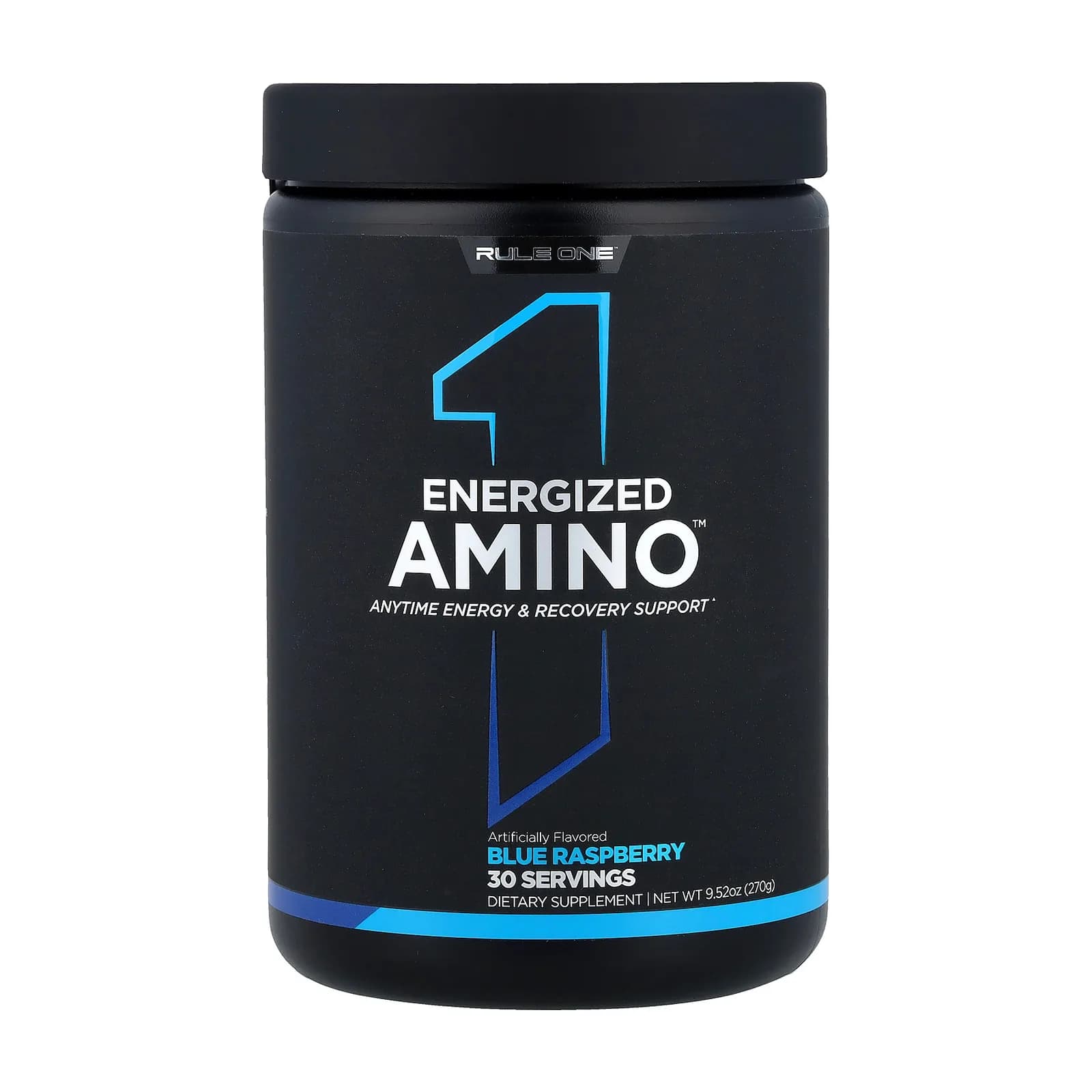 Rule 1 Energized Amino, ლურჯი ჟოლო, 30 პორცია - Rule 1 | FitShop.ge