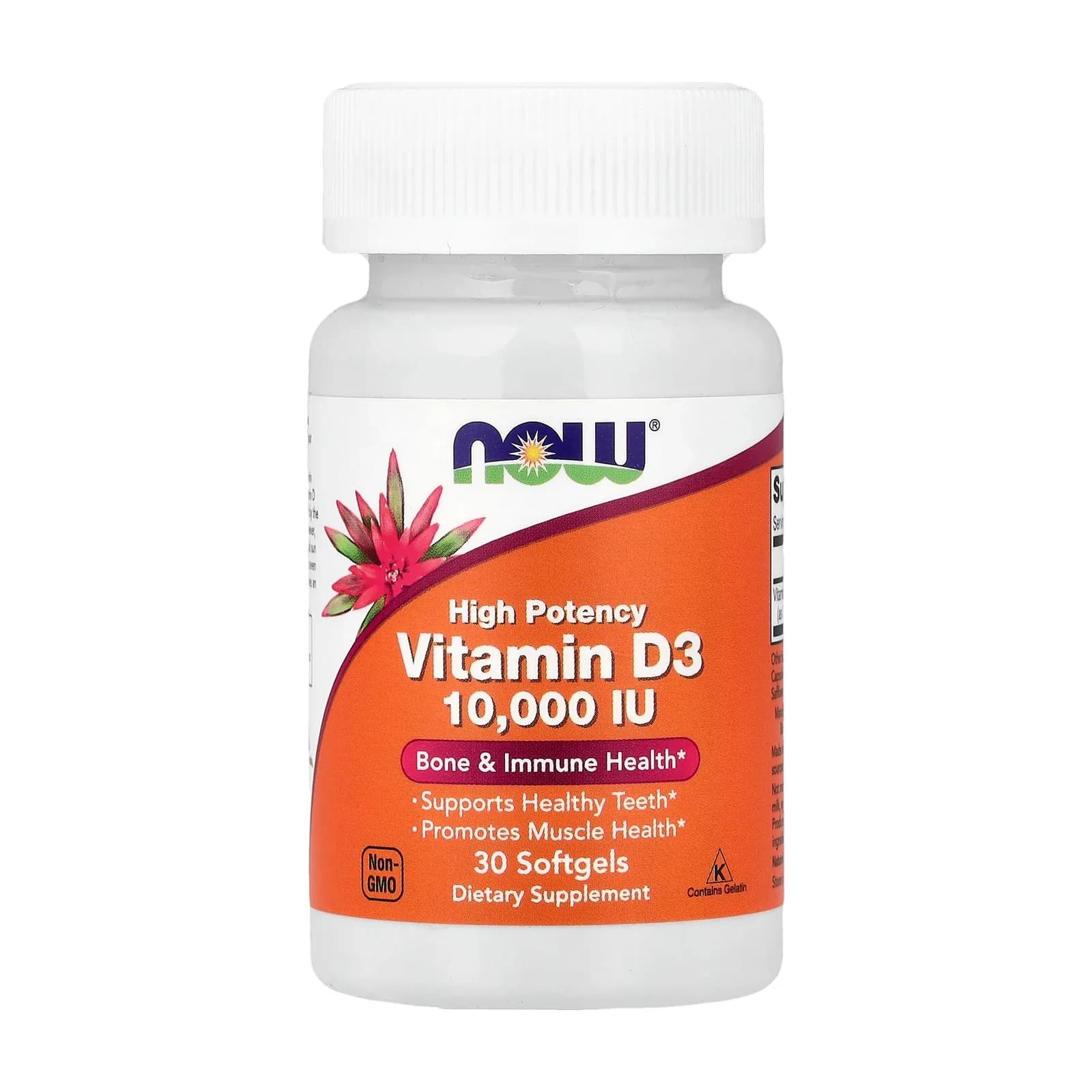 NOW Foods ვიტამინი D3 10000 სე - NOW Foods | FitShop.ge