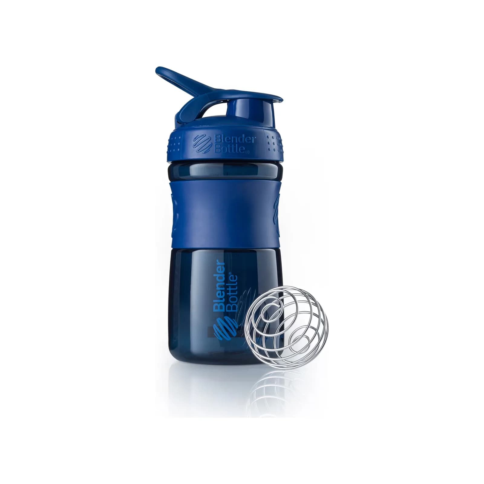 BlenderBottle SportMixer შეიკერი, მუქი ლურჯი, 590 მლ - BlenderBottle | FitShop.ge