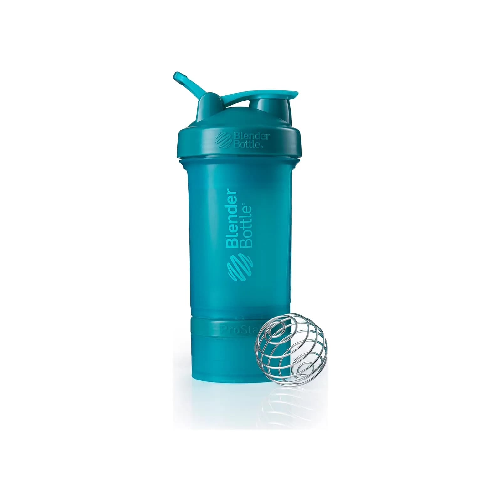 BlenderBottle ProStak შეიკერი, ზღვისფერი, 100 + 150 მლ კონტეინერები, BlenderBottle