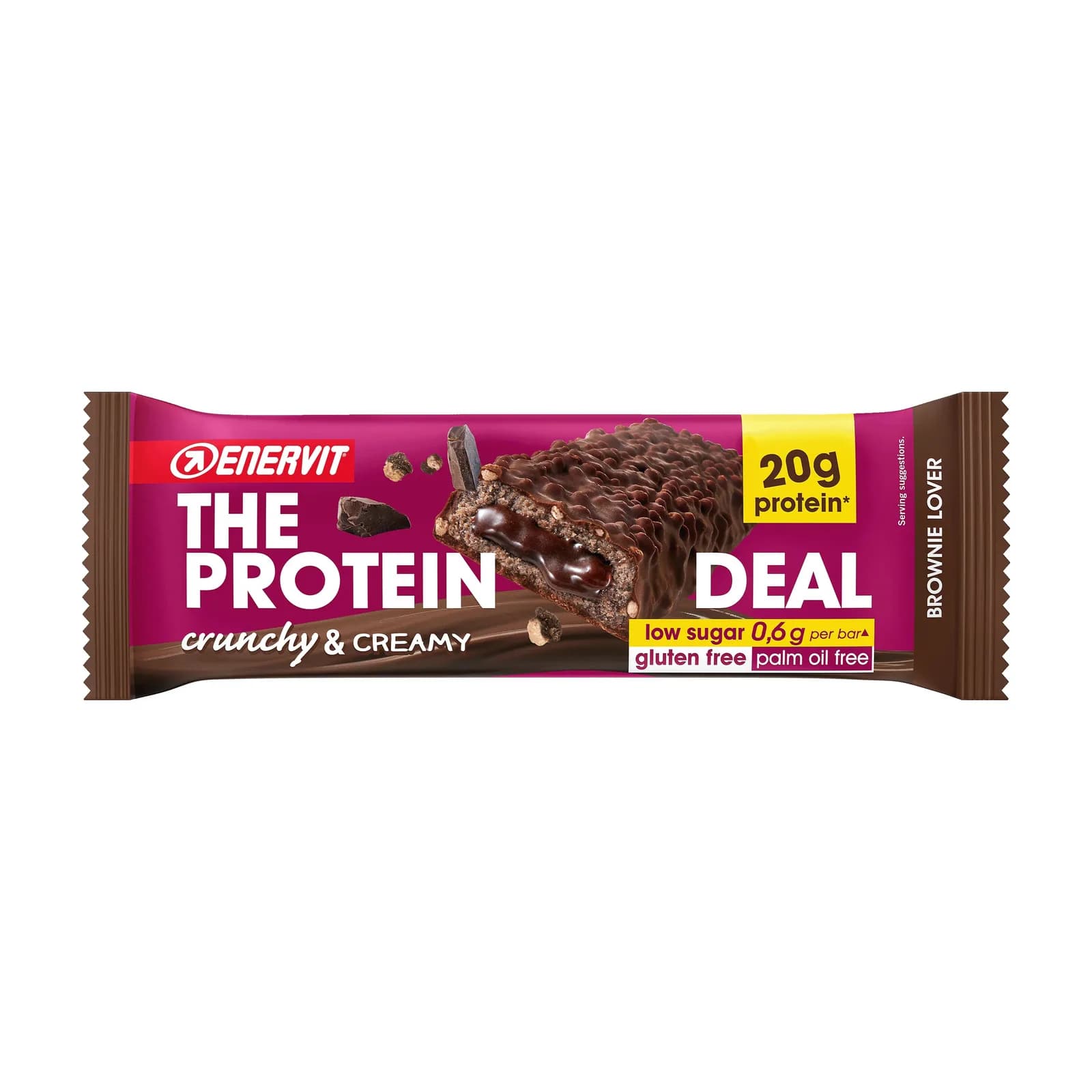 Enervit The Protein Deal პროტეინის ბატონი, ბრაუნი - Enervit | FitShop.ge