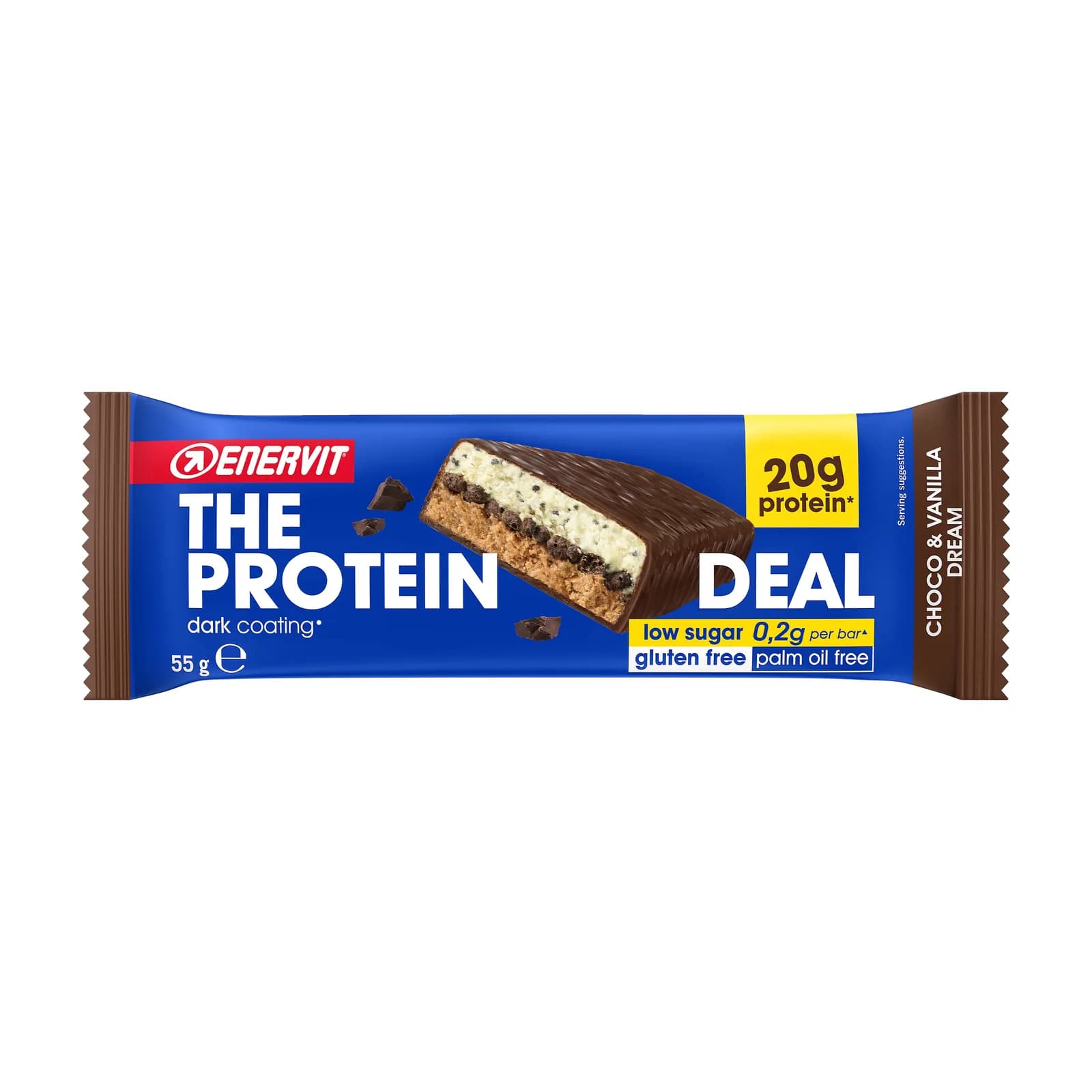 Enervit The Protein Deal პროტეინის ბატონი, შოკოლადი და ვანილი - Enervit | FitShop.ge