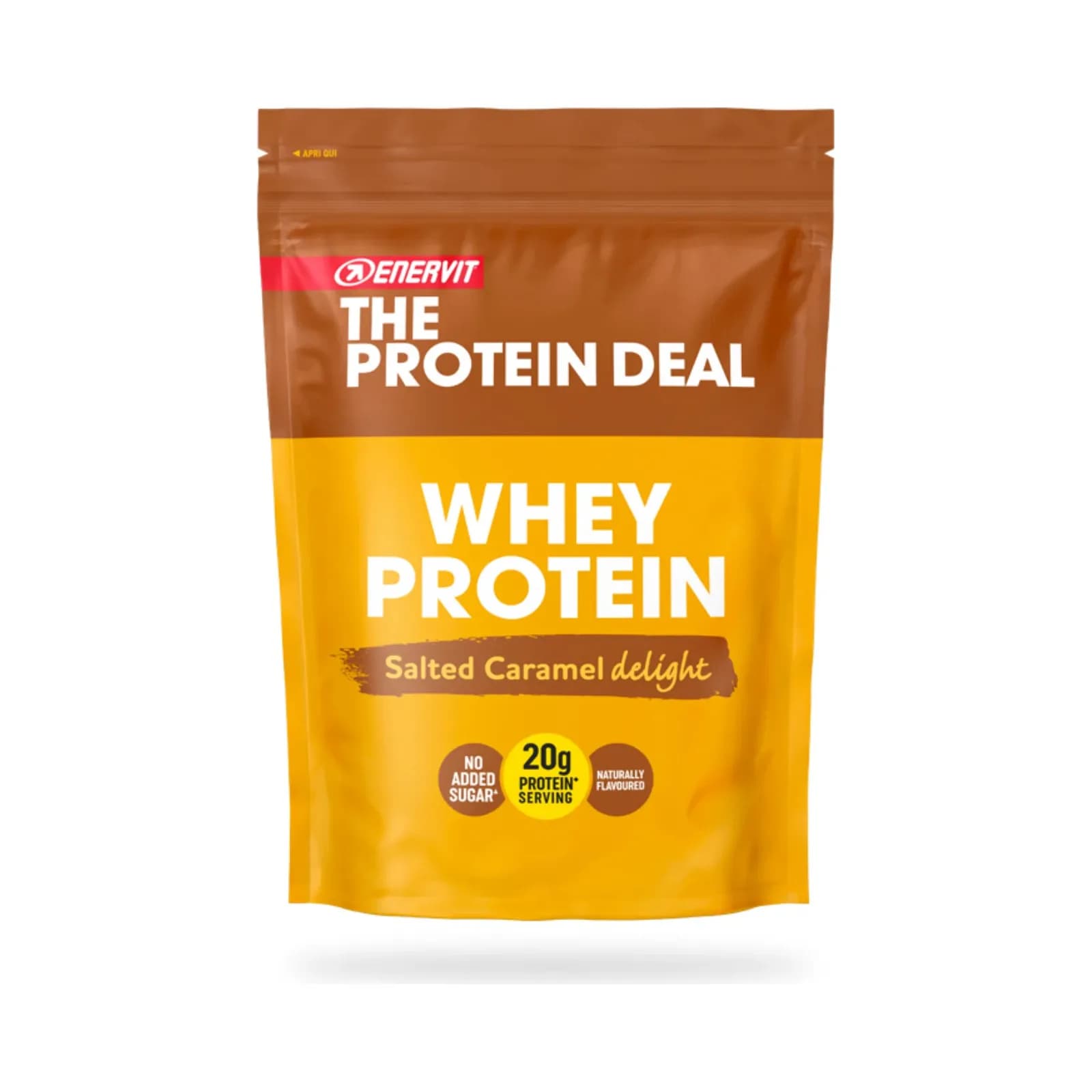 Enervit The Protein Deal ვეი პროტეინი, მარილიანი კარამელი - Enervit | FitShop.ge
