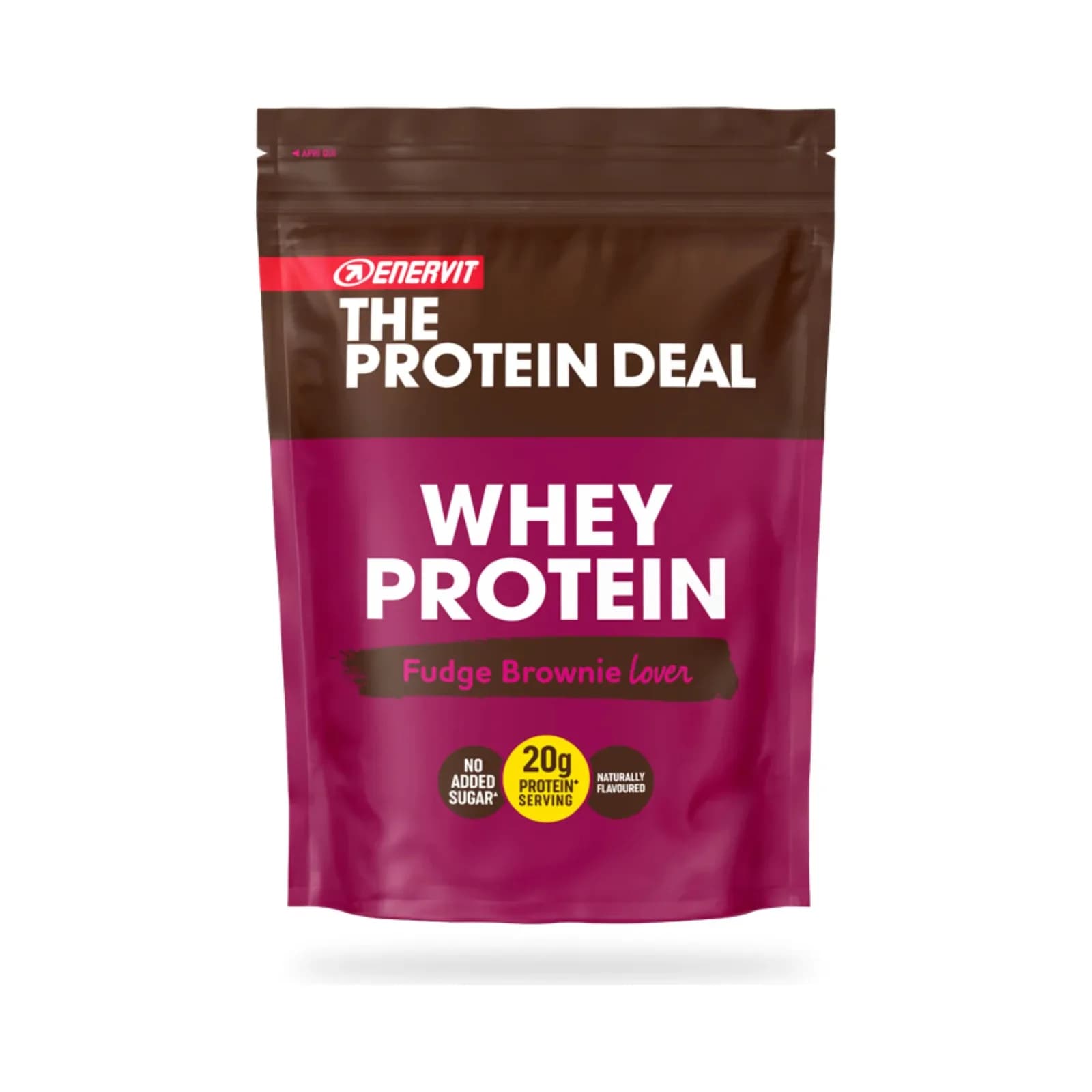 Enervit The Protein Deal ვეი პროტეინი, შოკოლადის ბრაუნი - Enervit | FitShop.ge