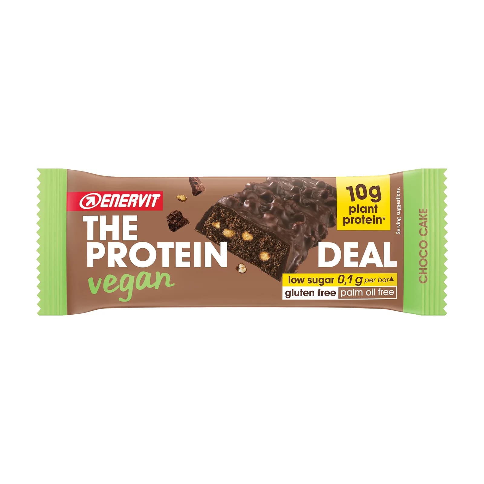 Enervit The Protein Deal Vegan პროტეინის ბატონი, შოკოლადის ტორტი - Enervit | FitShop.ge