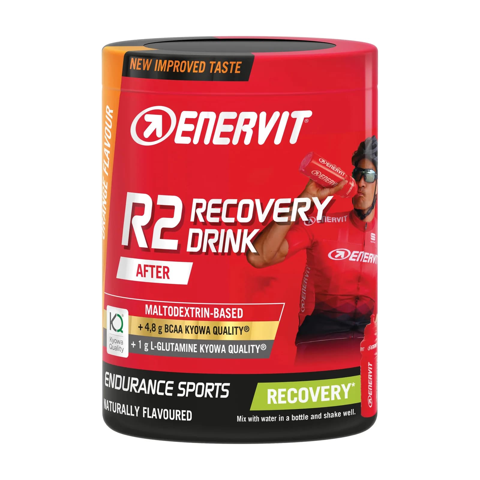 Enervit R2 აღდგენითი სასმელი, ფორთოხალი, ქილა - Enervit | FitShop.ge