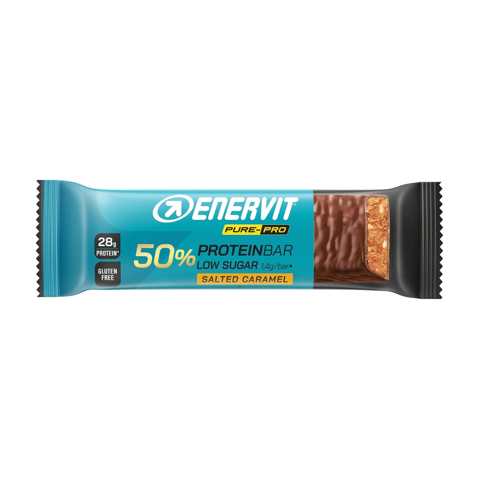 Enervit Pure-PRO 50% პროტეინის ბატონი, მარილიანი კარამელი - Enervit | FitShop.ge