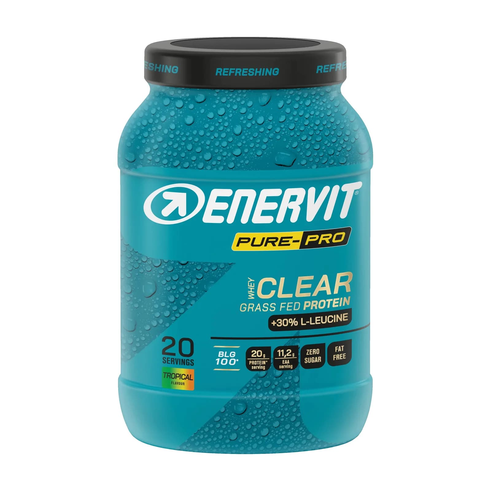 Enervit Pure-PRO Grass Fed BLG-100 გამჭვირვალე ვეი პროტეინი - Enervit | FitShop.ge
