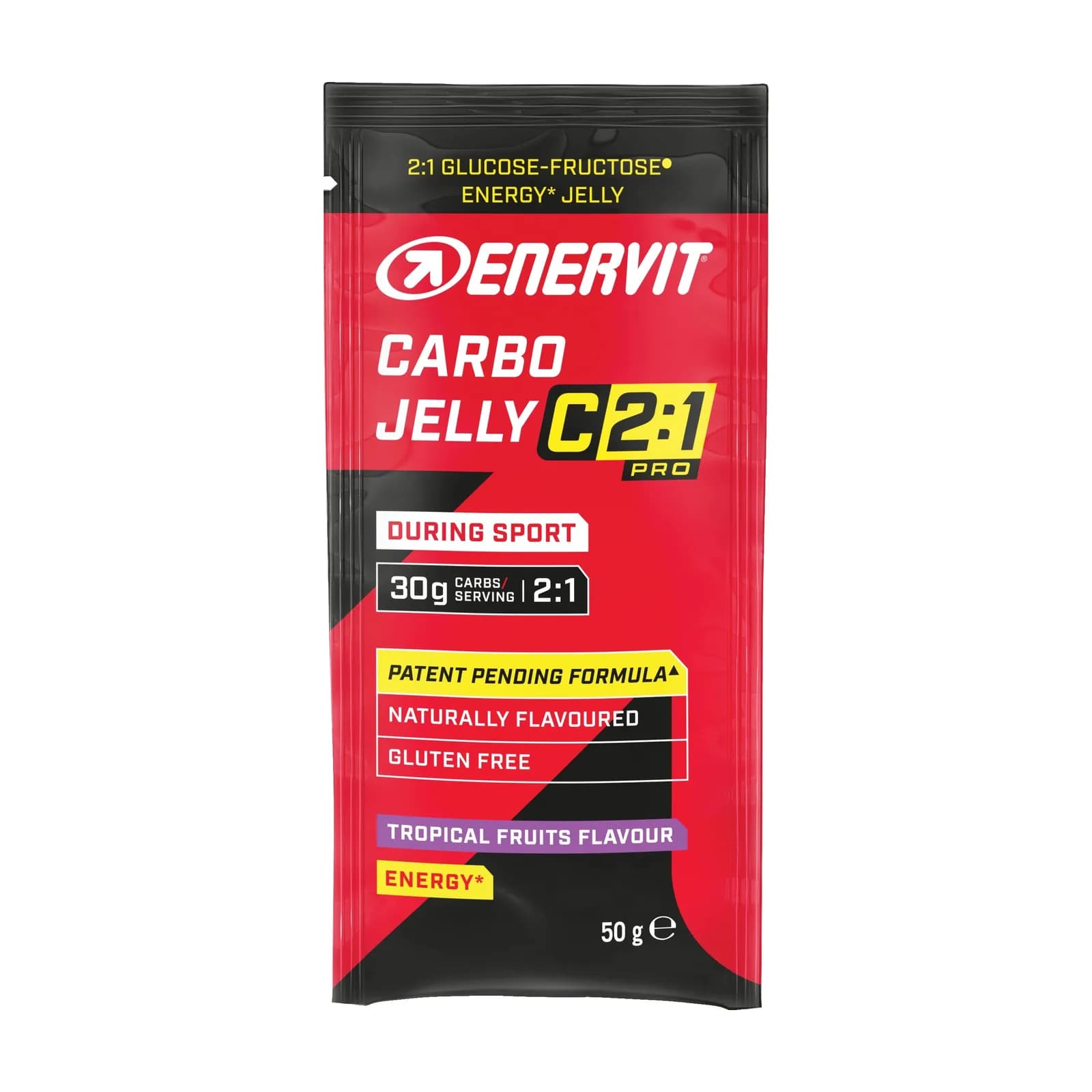 Enervit C2:1PRO Carbo Jelly ენერგეტიკული ჟელე, ტროპიკული ხილი - Enervit | FitShop.ge