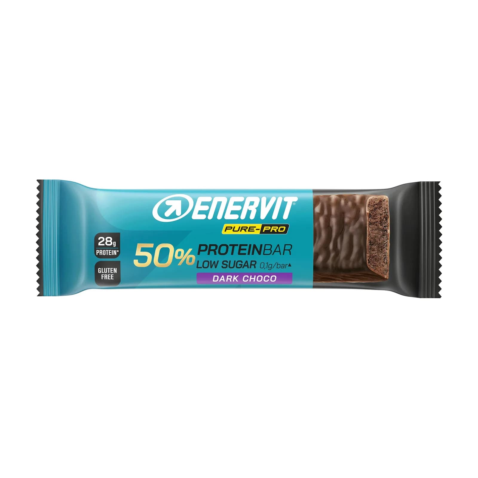 Enervit Pure-PRO 50% პროტეინის ბატონი, მუქი შოკოლადი - Enervit | FitShop.ge