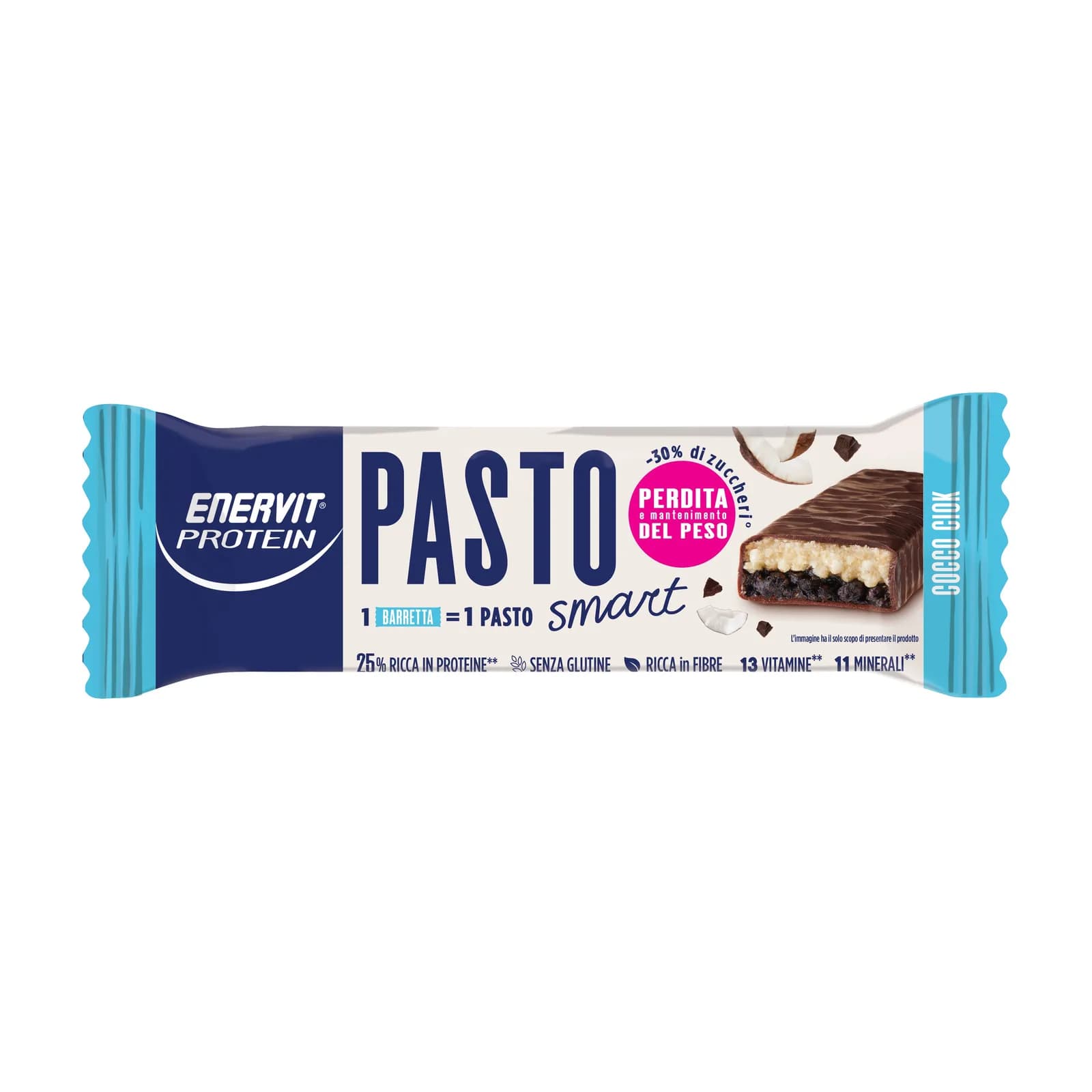 Enervit Protein Pasto საკვების შემცვლელი ბატონი, ქოქოსი და შოკოლადი - Enervit | FitShop.ge