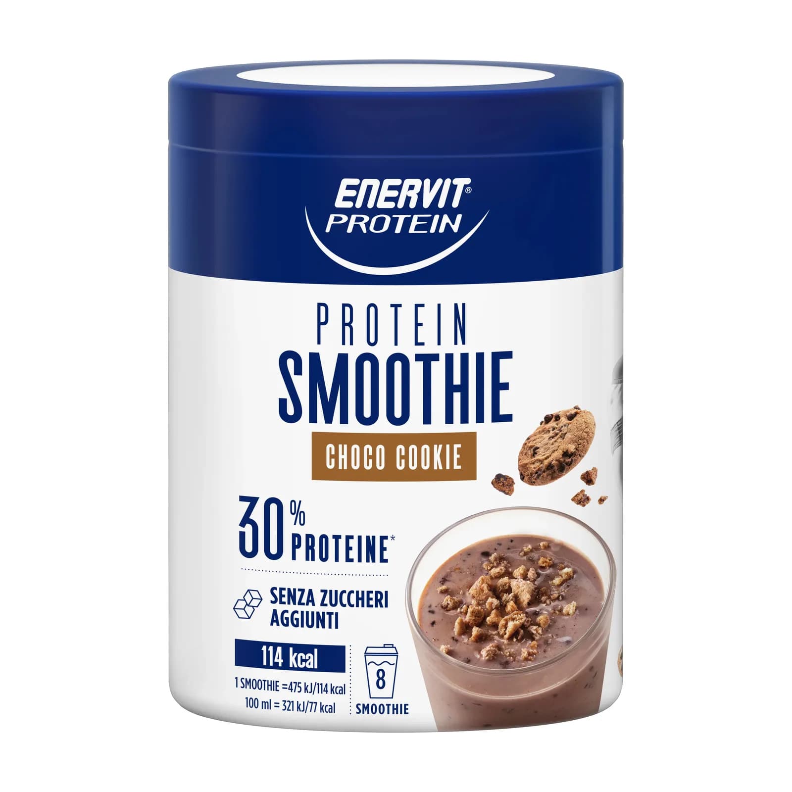 Enervit პროტეინის სმუზი, შოკოლადის ორცხობილა - Enervit | FitShop.ge