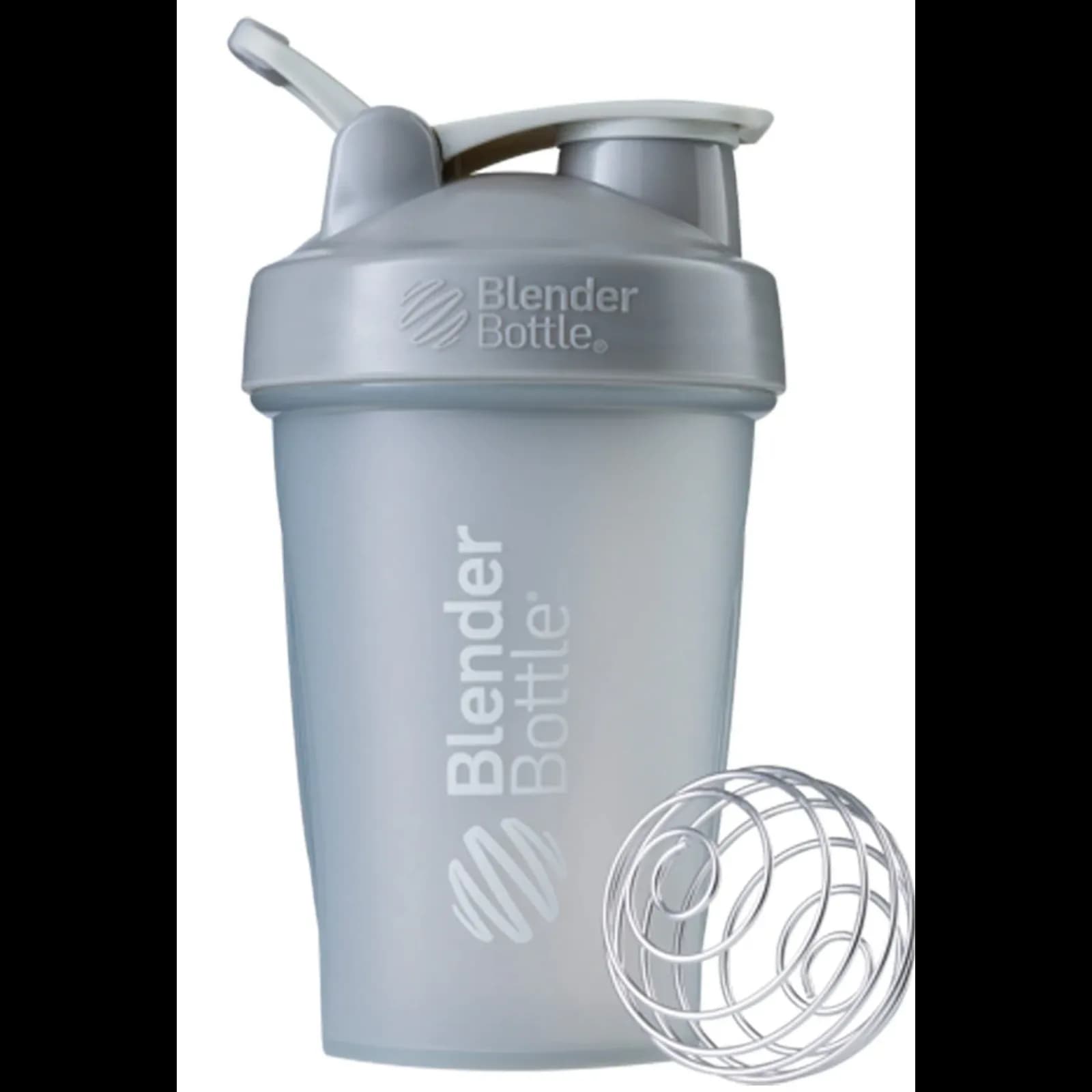 BlenderBottle Classic შეიკერი, ღია ნაცრისფერი, 590 მლ, BlenderBottle