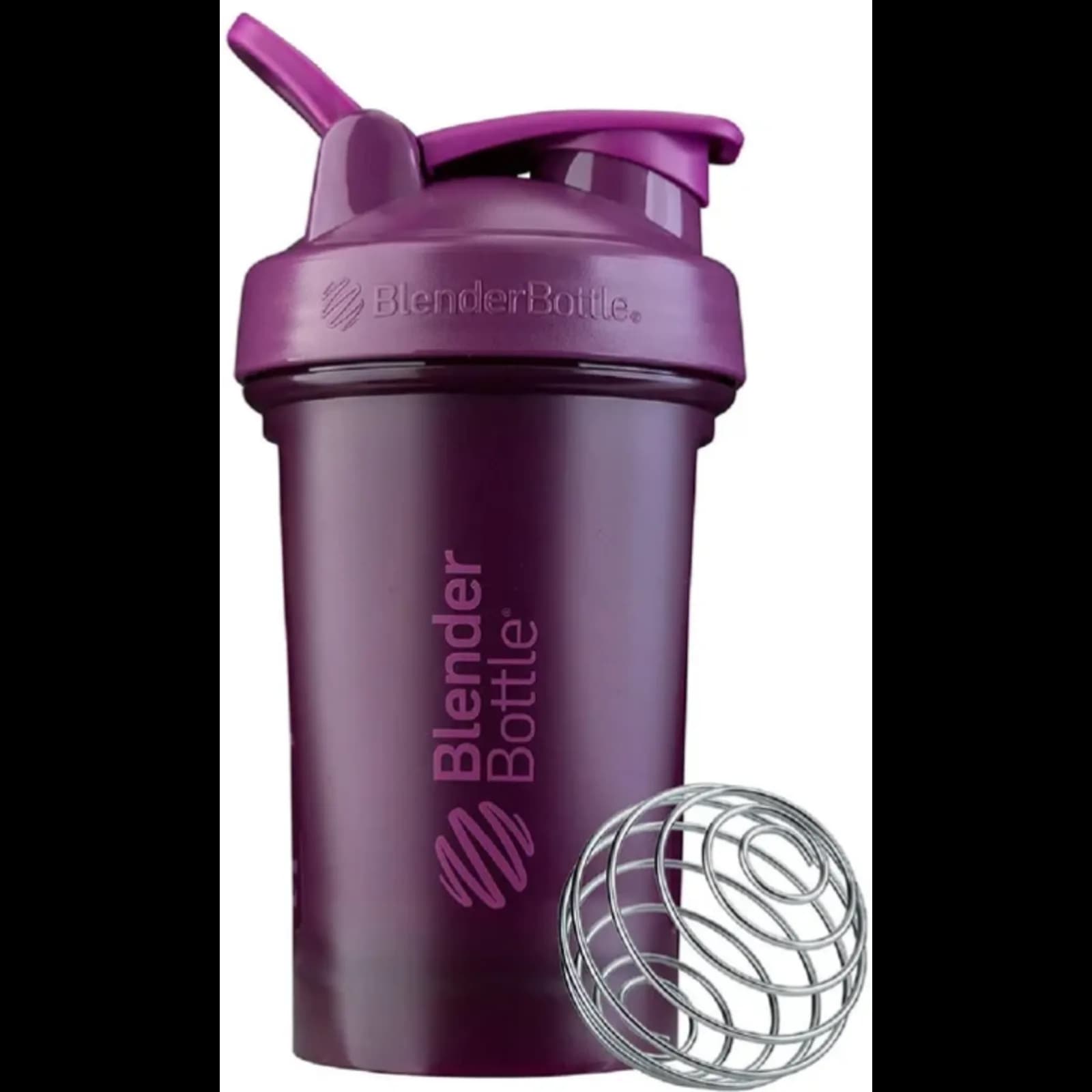 BlenderBottle Classic შეიკერი, ქლიავისფერი, 590 მლ, BlenderBottle