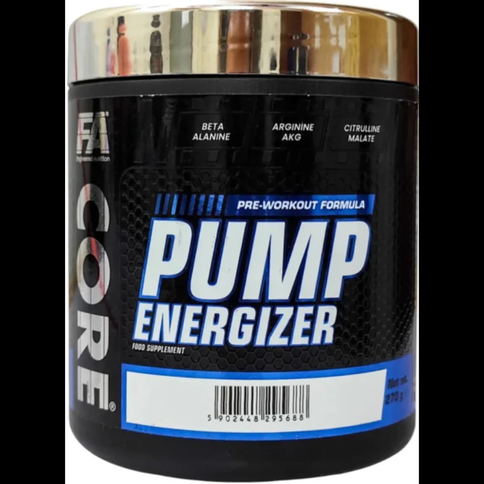 FA Core Pump Energizer ვარჯიშამდელი კომპლექსი, ფორთოხალი და მანგო, 270 გ - FA Nutrition | FitShop.ge