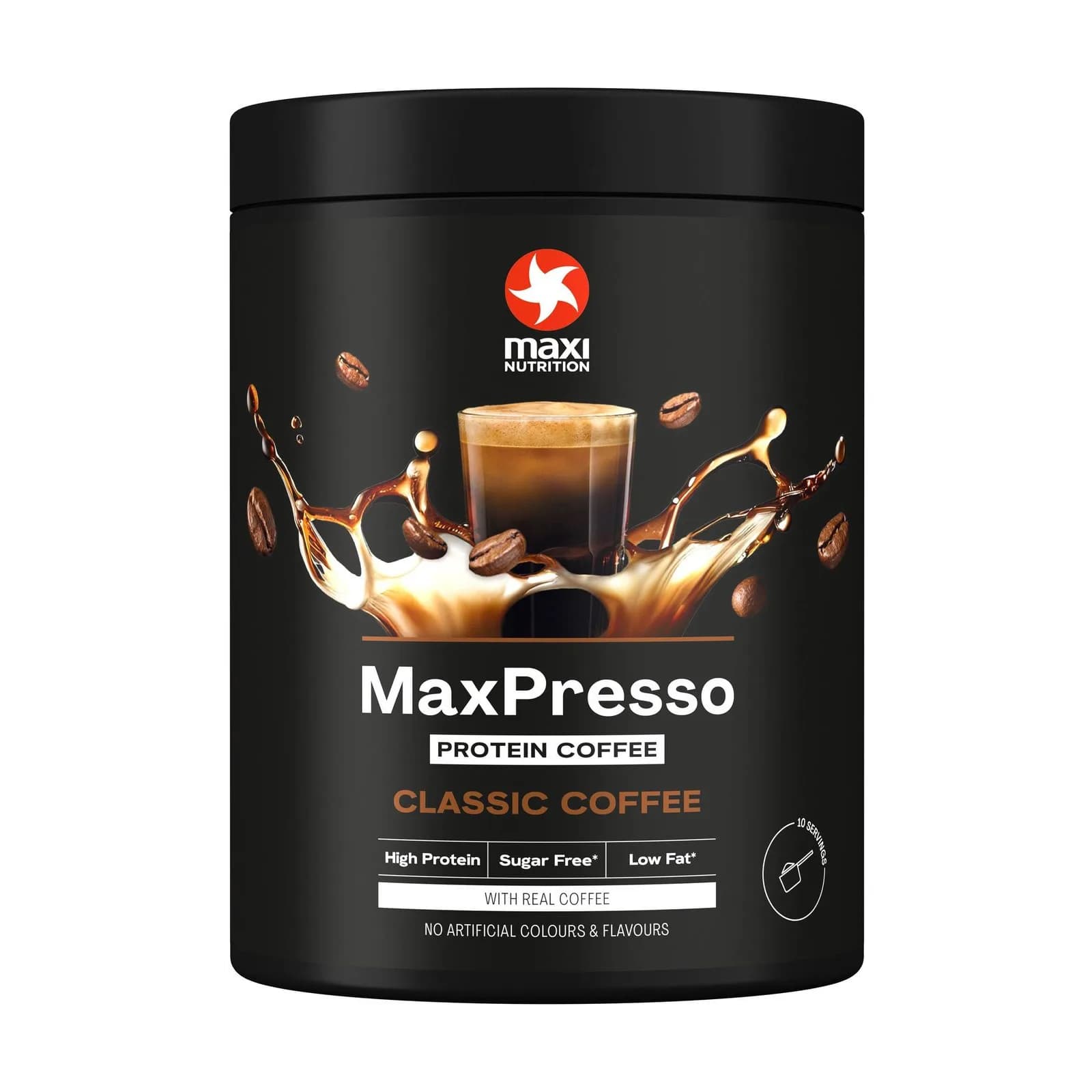 Maxi Nutrition MaxPresso პროტეინის ყავა, კლასიკური - Maxi Nutrition | FitShop.ge