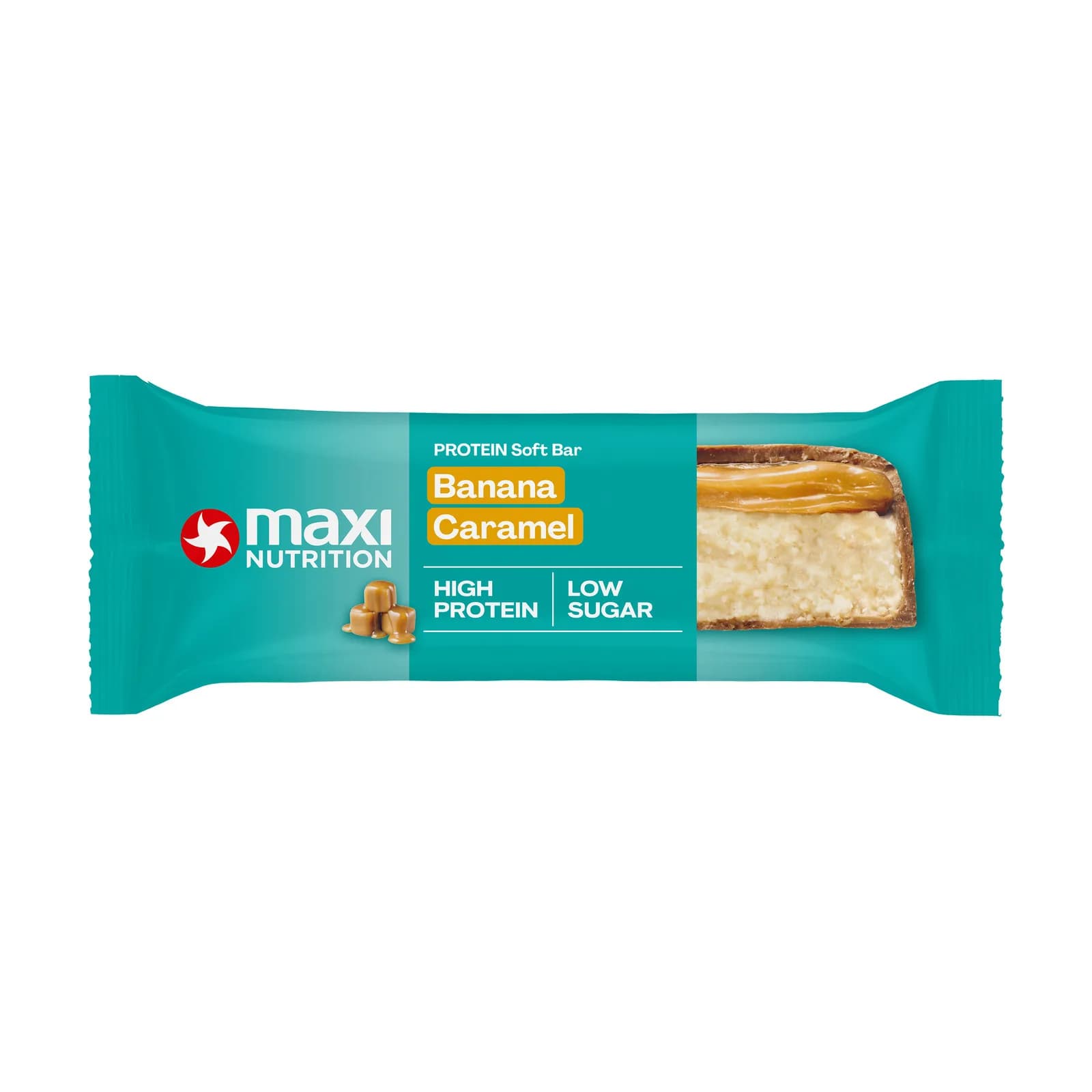Maxi Nutrition რბილი პროტეინის ბატონი, ბანანი და კარამელი - Maxi Nutrition | FitShop.ge