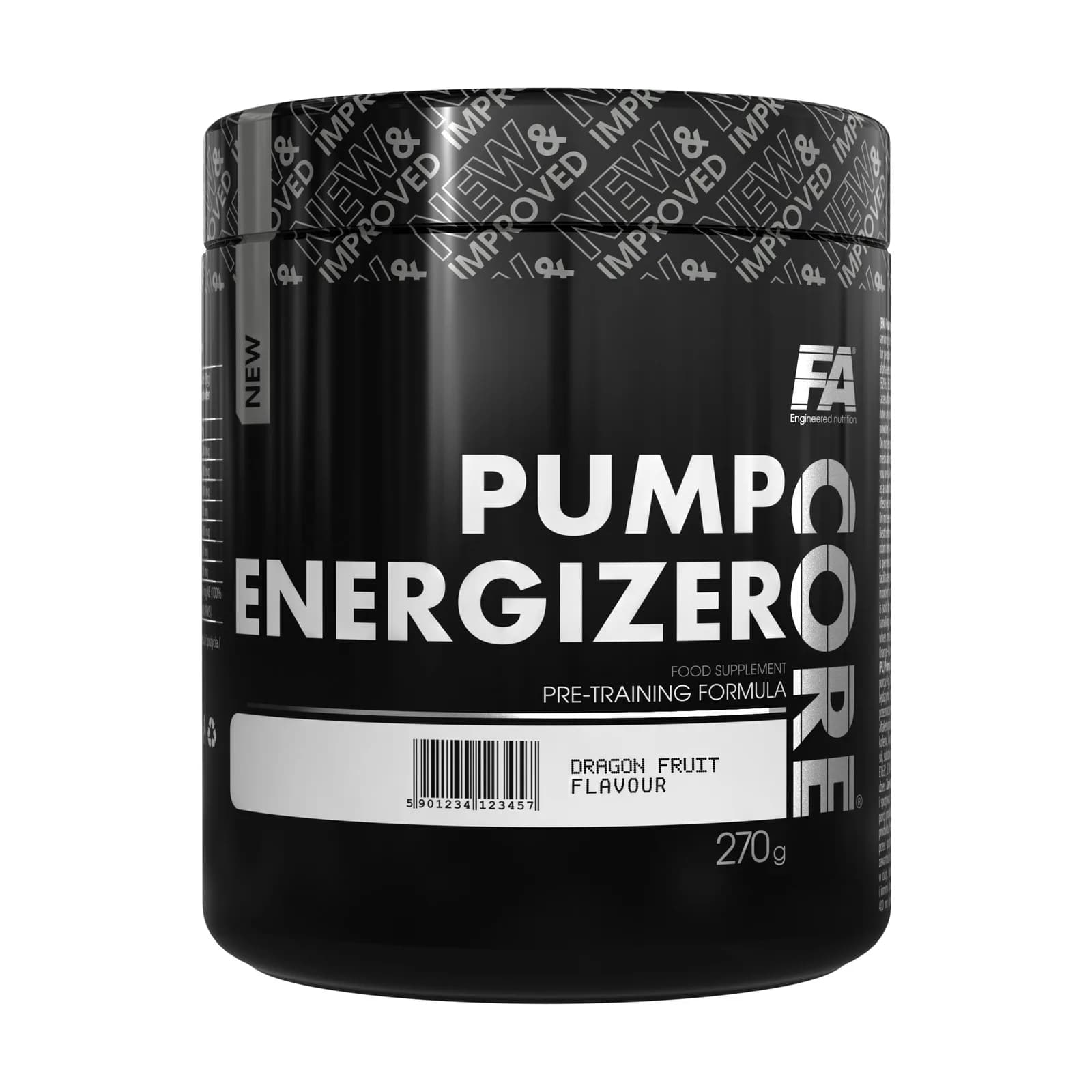 FA Core Pump Energizer ვარჯიშამდელი კომპლექსი, დრაკონის ხილი, 270 გ - FA Nutrition | FitShop.ge