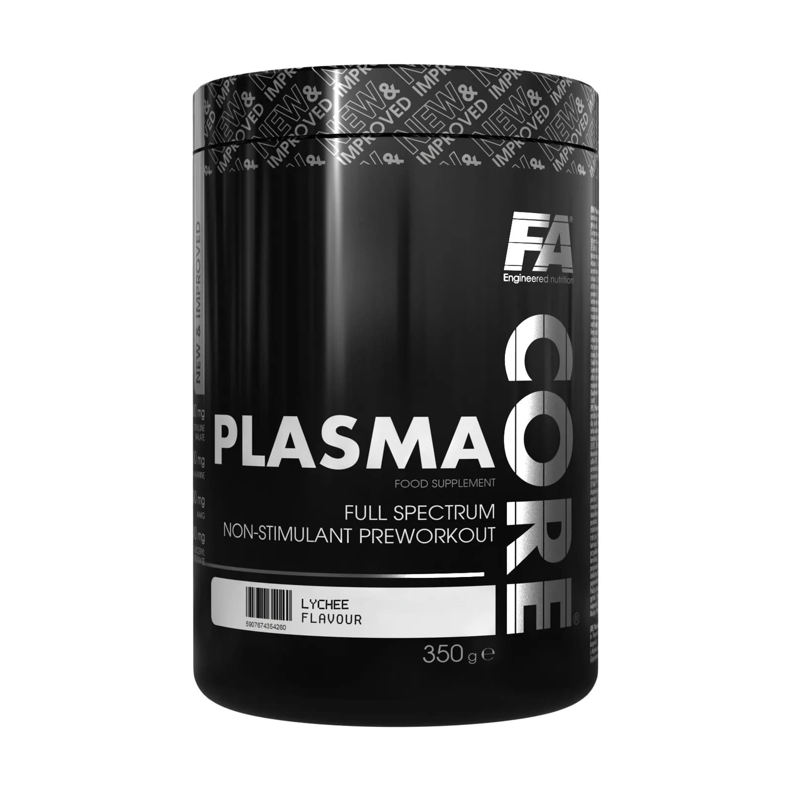 FA Core Plasma ვარჯიშამდელი კომპლექსი, ლიჩი, 350 გ - FA Nutrition | FitShop.ge