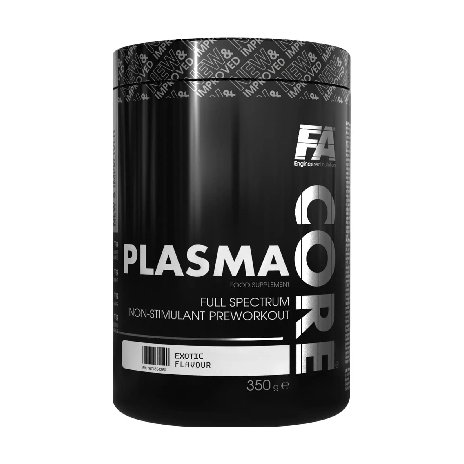 FA Core Plasma ვარჯიშამდელი კომპლექსი, ეგზოტიკური ხილი, 350 გ - FA Nutrition | FitShop.ge