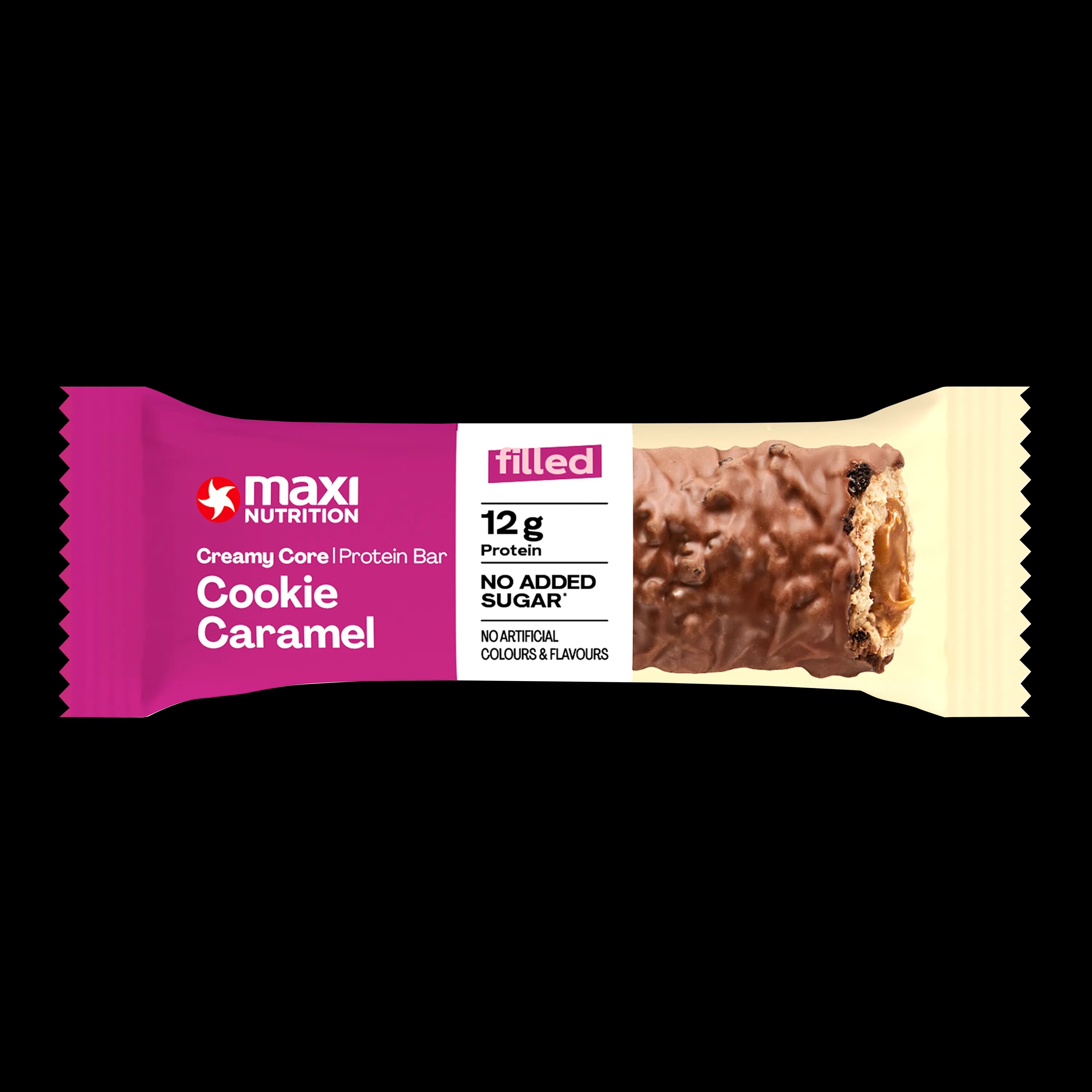 Maxi Nutrition Creamy Core პროტეინის ბატონი, ორცხობილა და კარამელი, Maxi Nutrition
