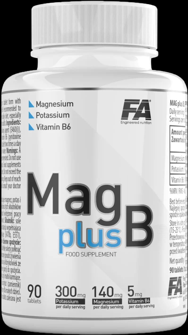 FA Health Line Mag plus B მაგნიუმი, 90 ტაბლეტი, FA Nutrition