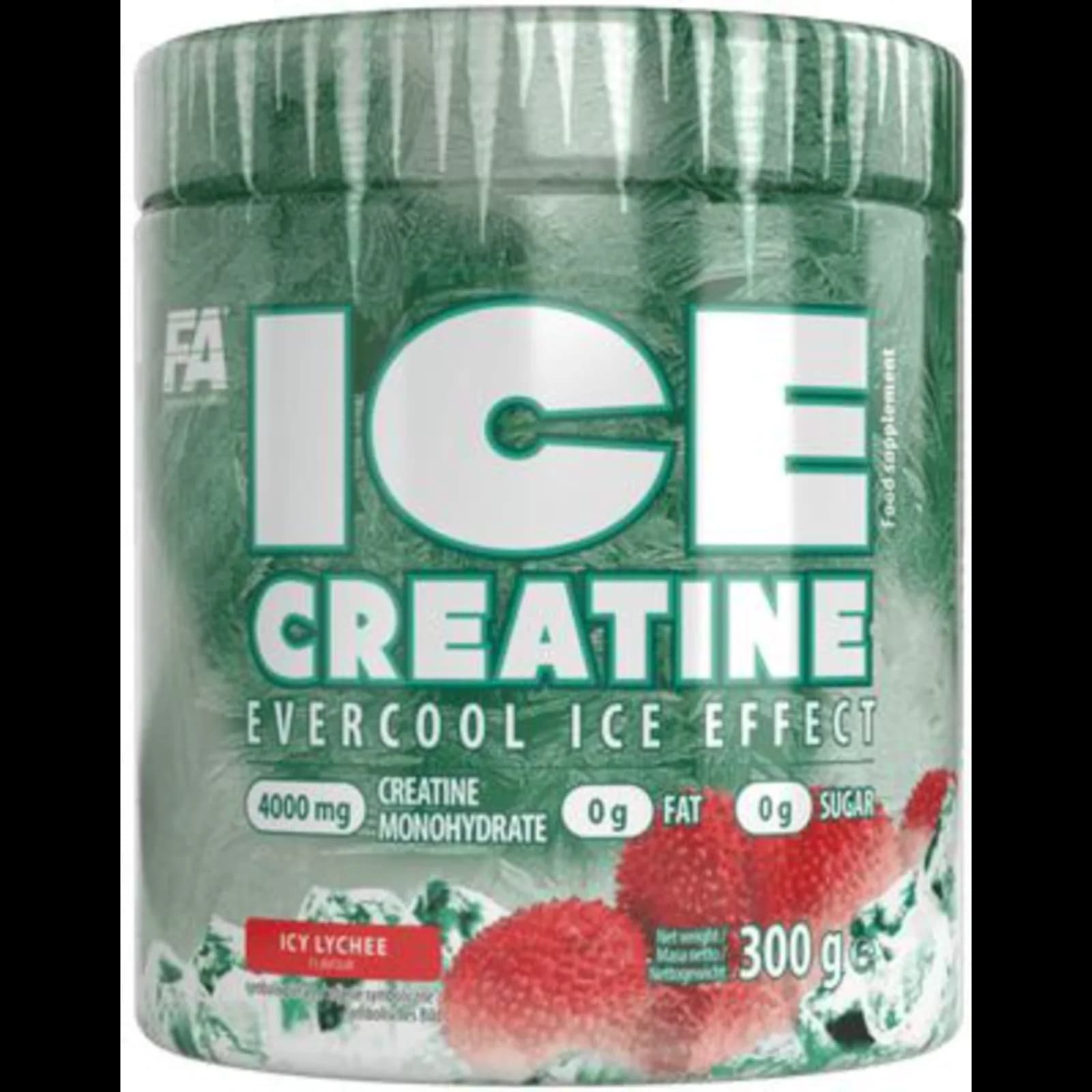 FA Ice კრეატინი, ყინულოვანი ლიჩი, 300 გ, FA Nutrition