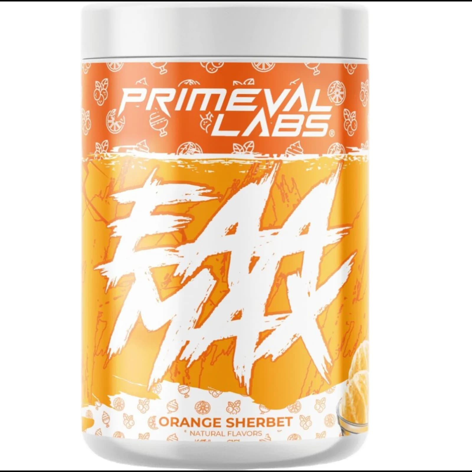 Primeval Labs EAA Max, ფორთოხლის შერბეთი, 30 პორცია, Primeval Labs