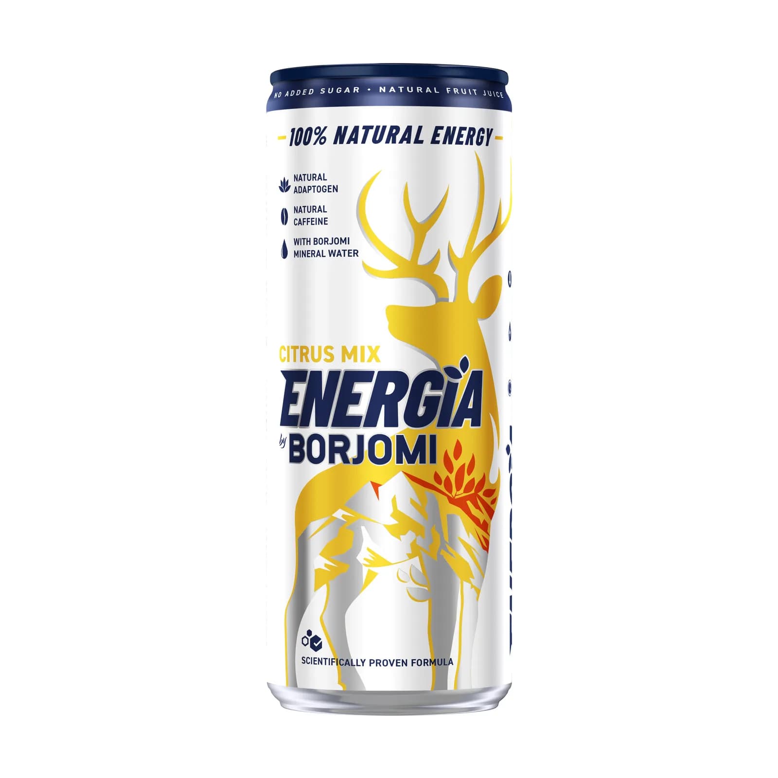 Borjomi Energia ენერგეტიკული სასმელი, ციტრუს მიქსი, Borjomi